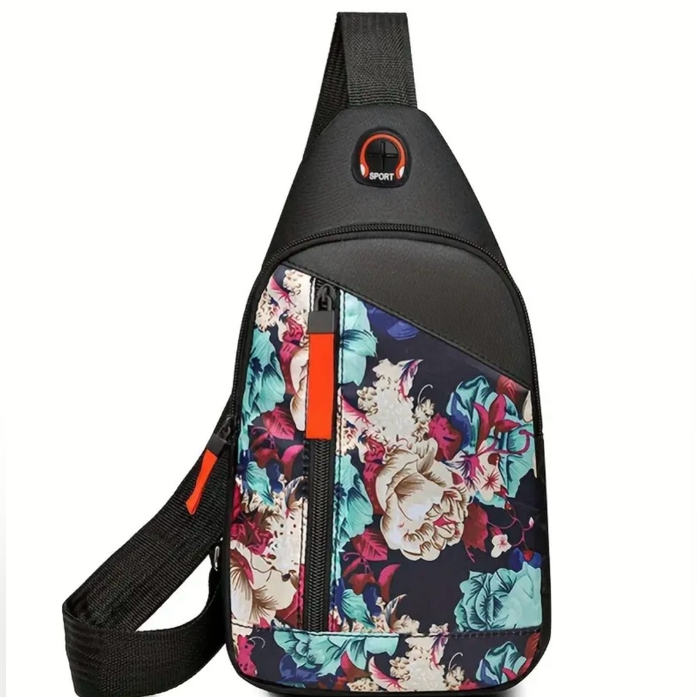 Floral Sporty Sling Bag ✨NWOT✨